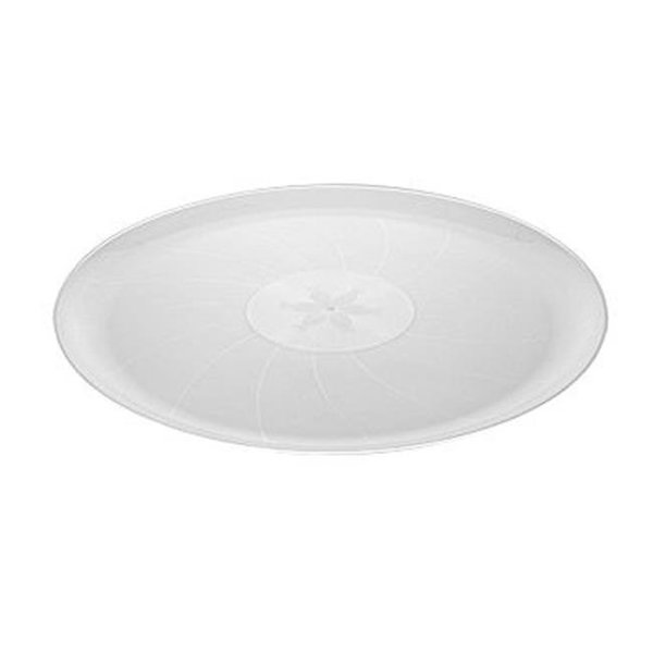Fineline Settings Fineline Settings 8601-CL Clear Classic 16" Round Tray 8601-CL